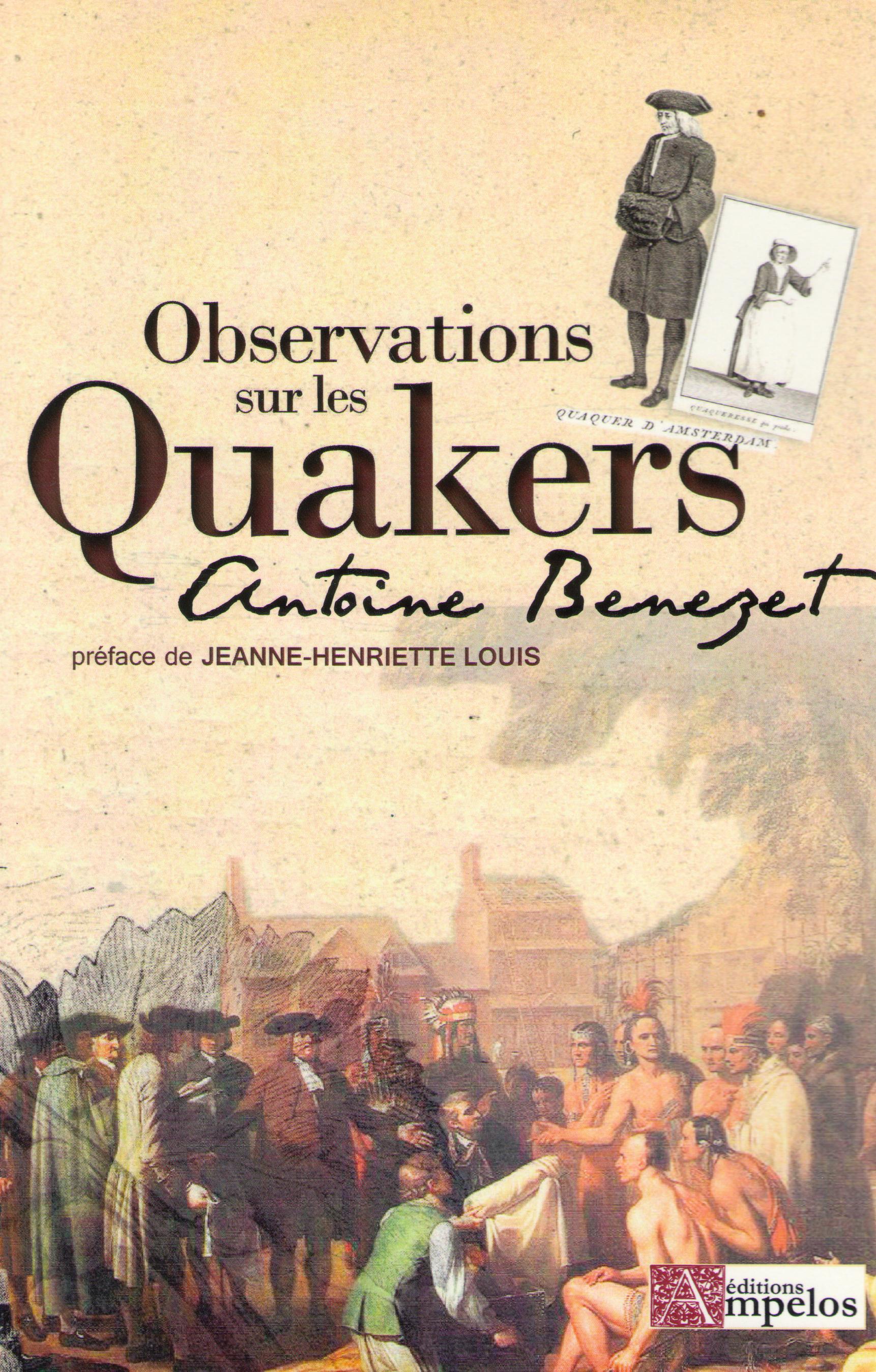 OBSERVATIONS SUR LES QUAKERS