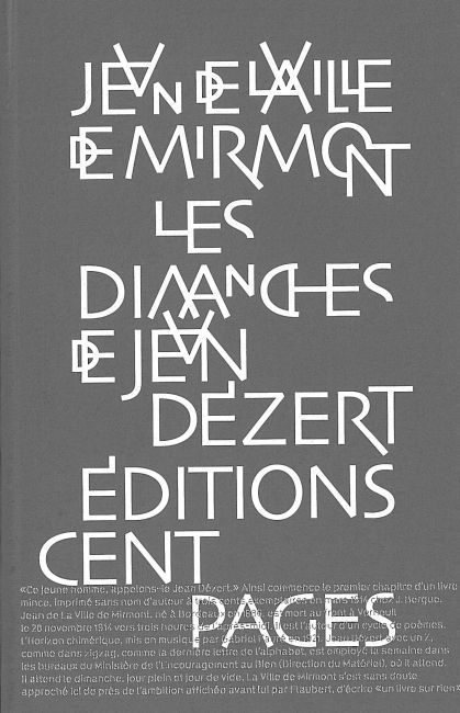 Les Dimanches de Jean Dezert
