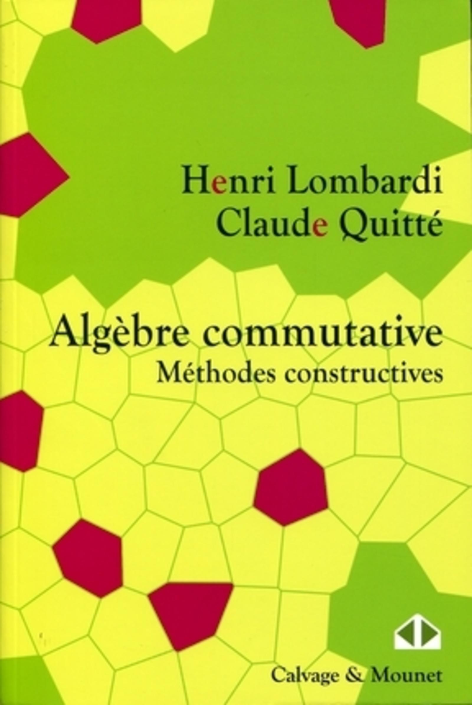 Algèbre commutative