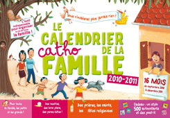 CALENDRIER CATHO DE TOUTE LA FAMILLE 2010/2011