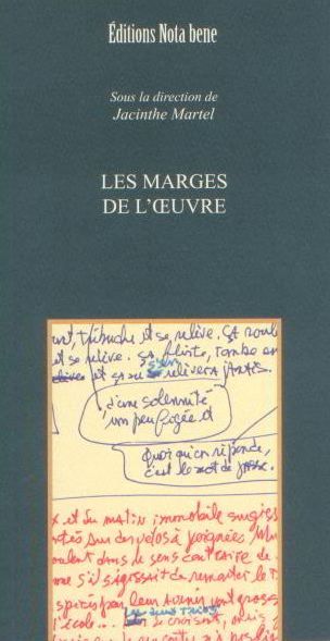 LES MARGES DE L'OEUVRE