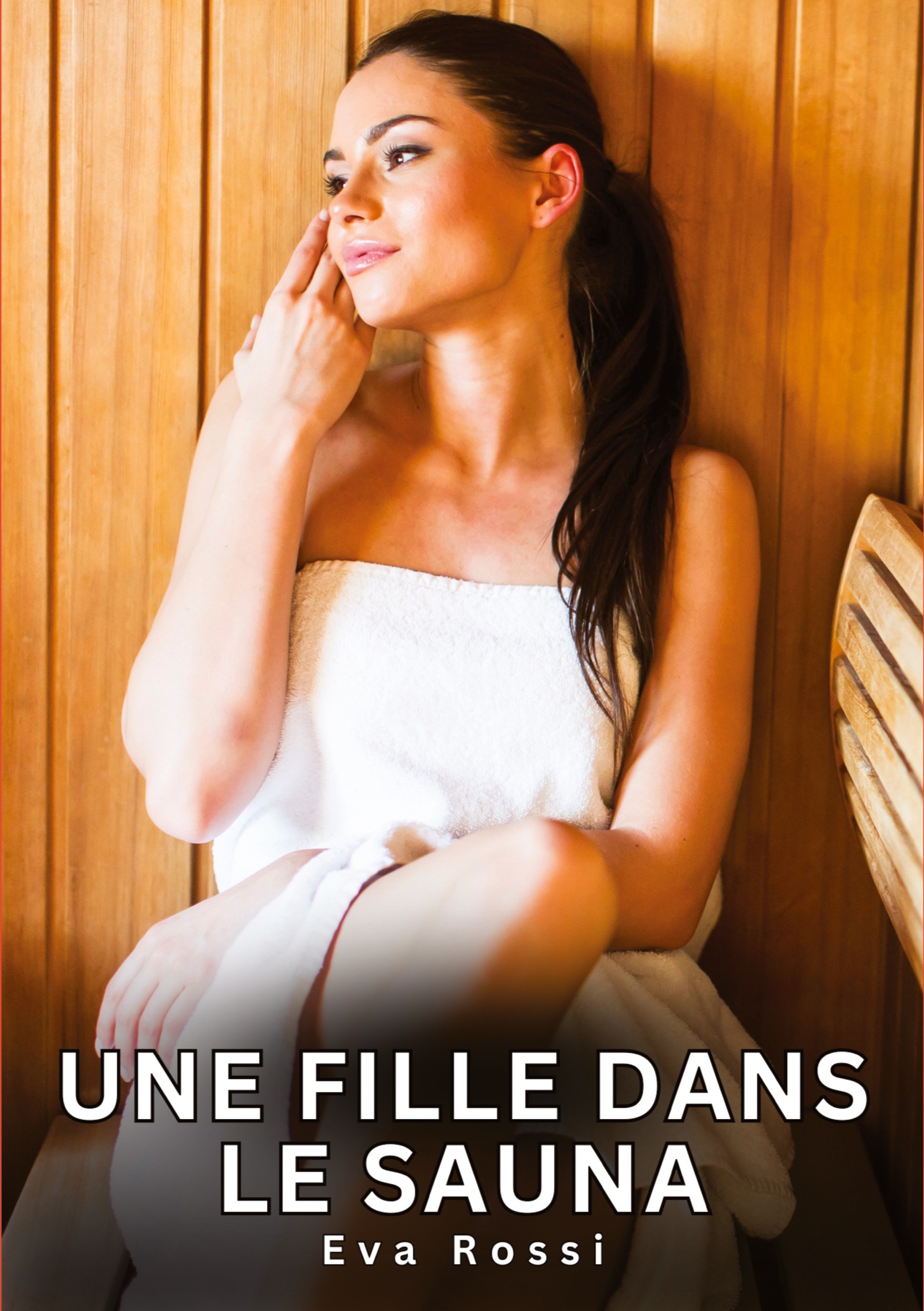 Une fille dans le sauna