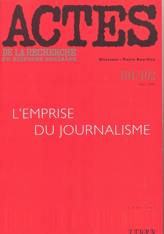 Actes de la recherche en sciences sociales, n° 101-102