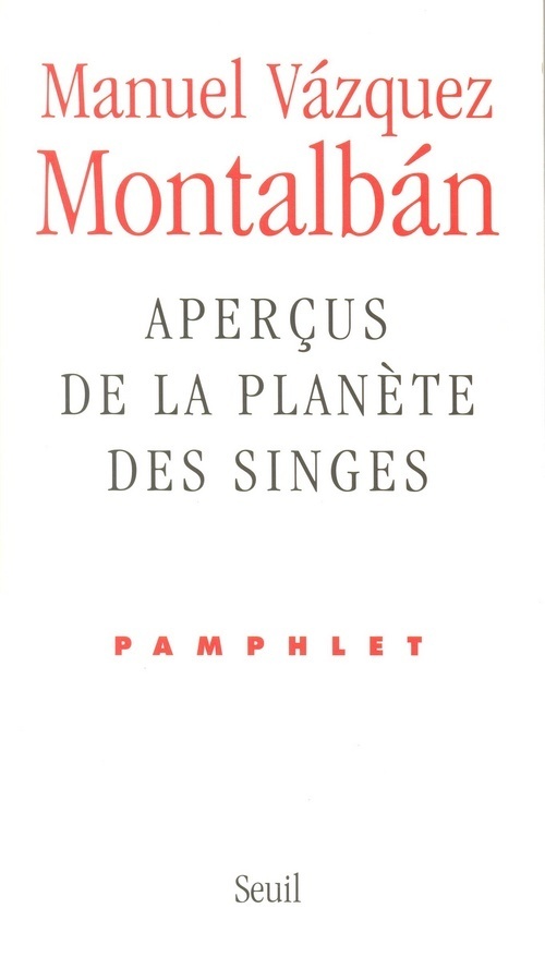 Aperçus de la planète des singes. Pamphlet