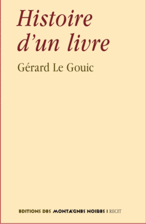 Histoire d'un livre