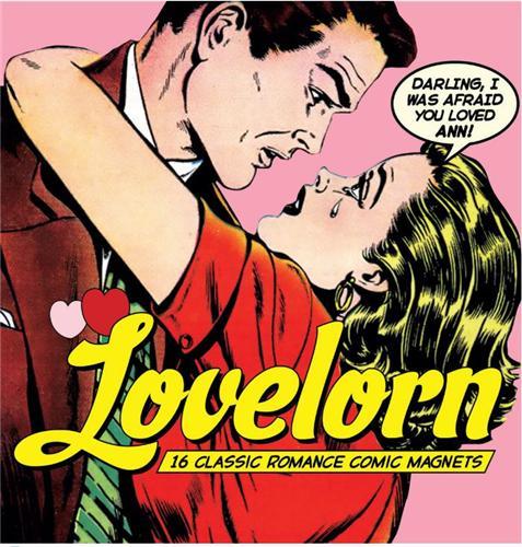 Lovelorn: 16 Classic Romance Comic Magnets /anglais
