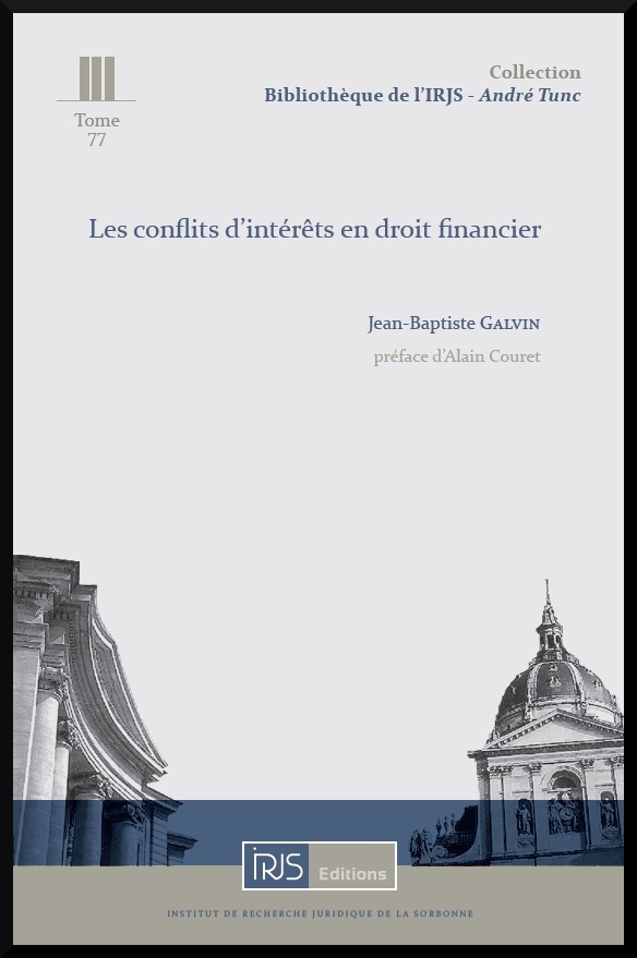 Les conflits d'intérêts en droit financier