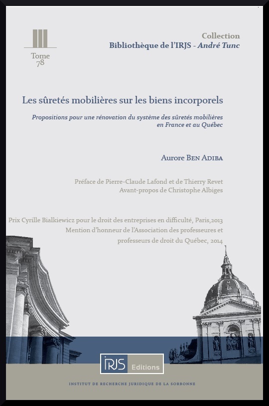 Les sûretés mobilières sur les biens incorporels  (Comparaison France-Québec)