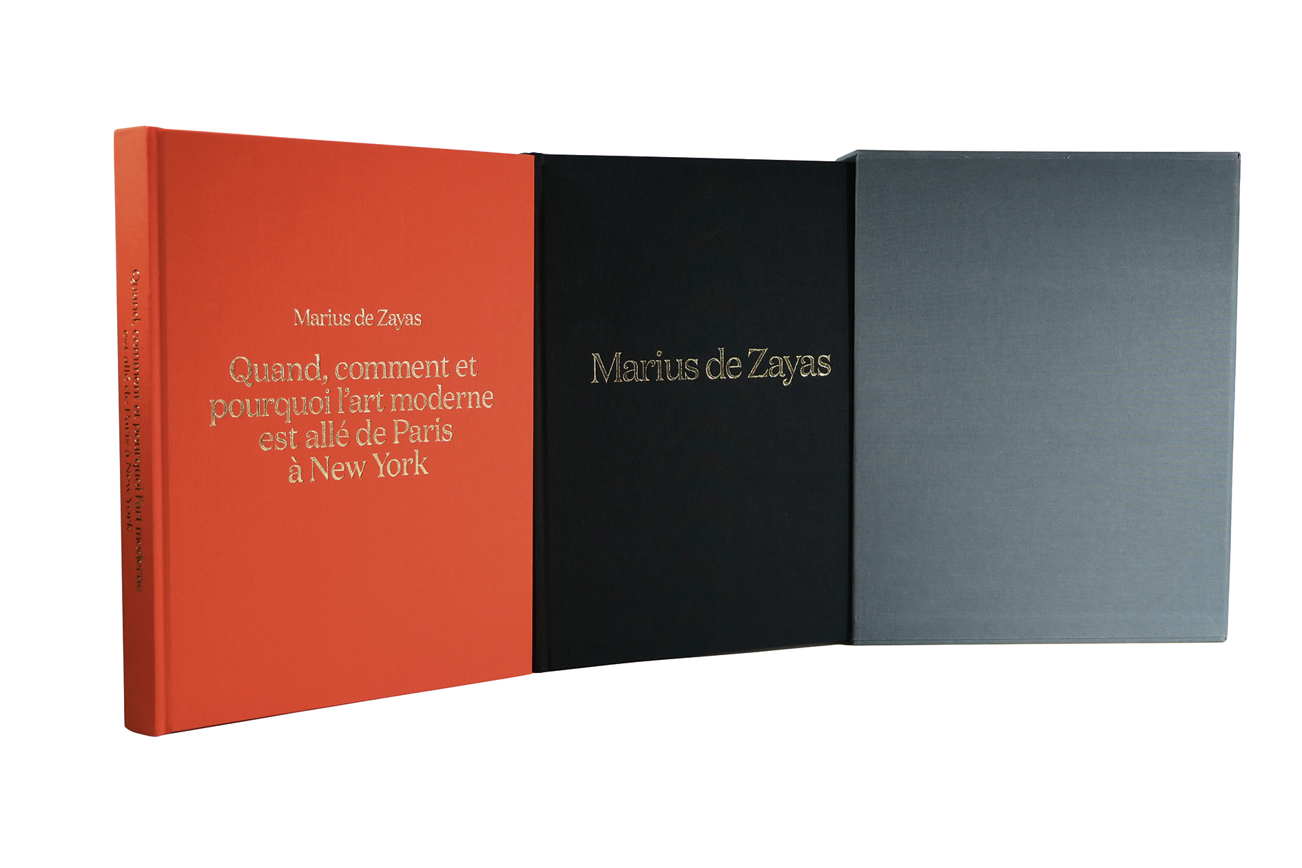 Marius de Zayas. Le coffret