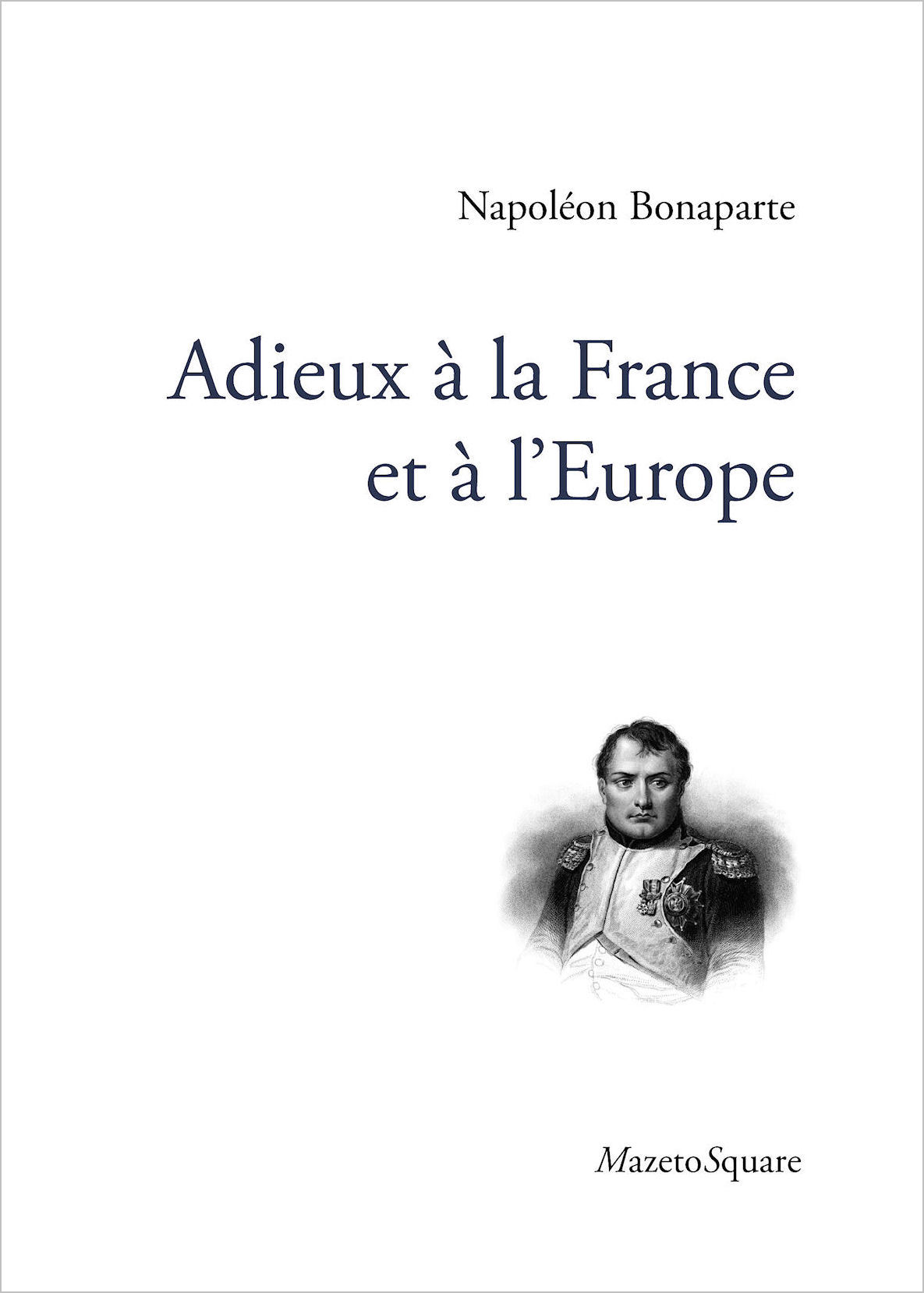 Adieux à la France et à l'Europe