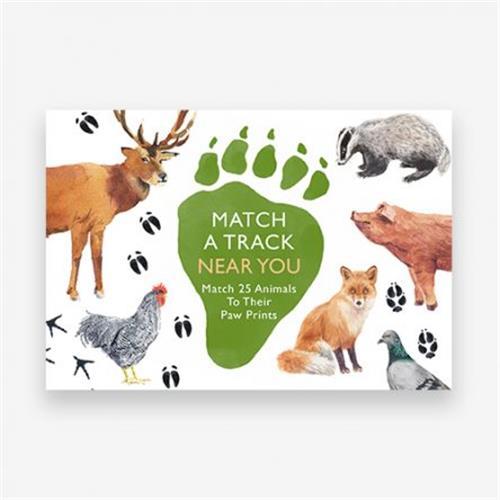 Match a Track Near You Match 25 Animals To Their Paw Prints /anglais