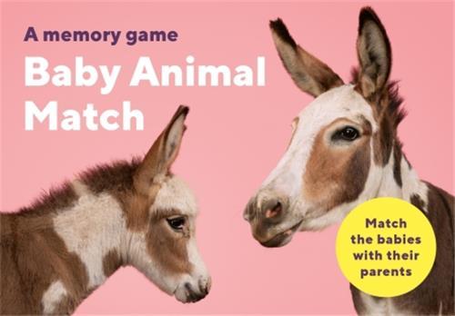 Baby Animal Match A Memory Game /anglais