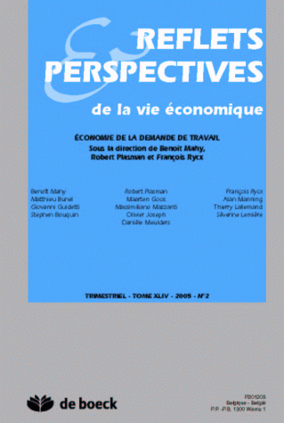 REFLETS ET PERSPECTIVES DE LA VIE ECONOMIQUES 2005/2