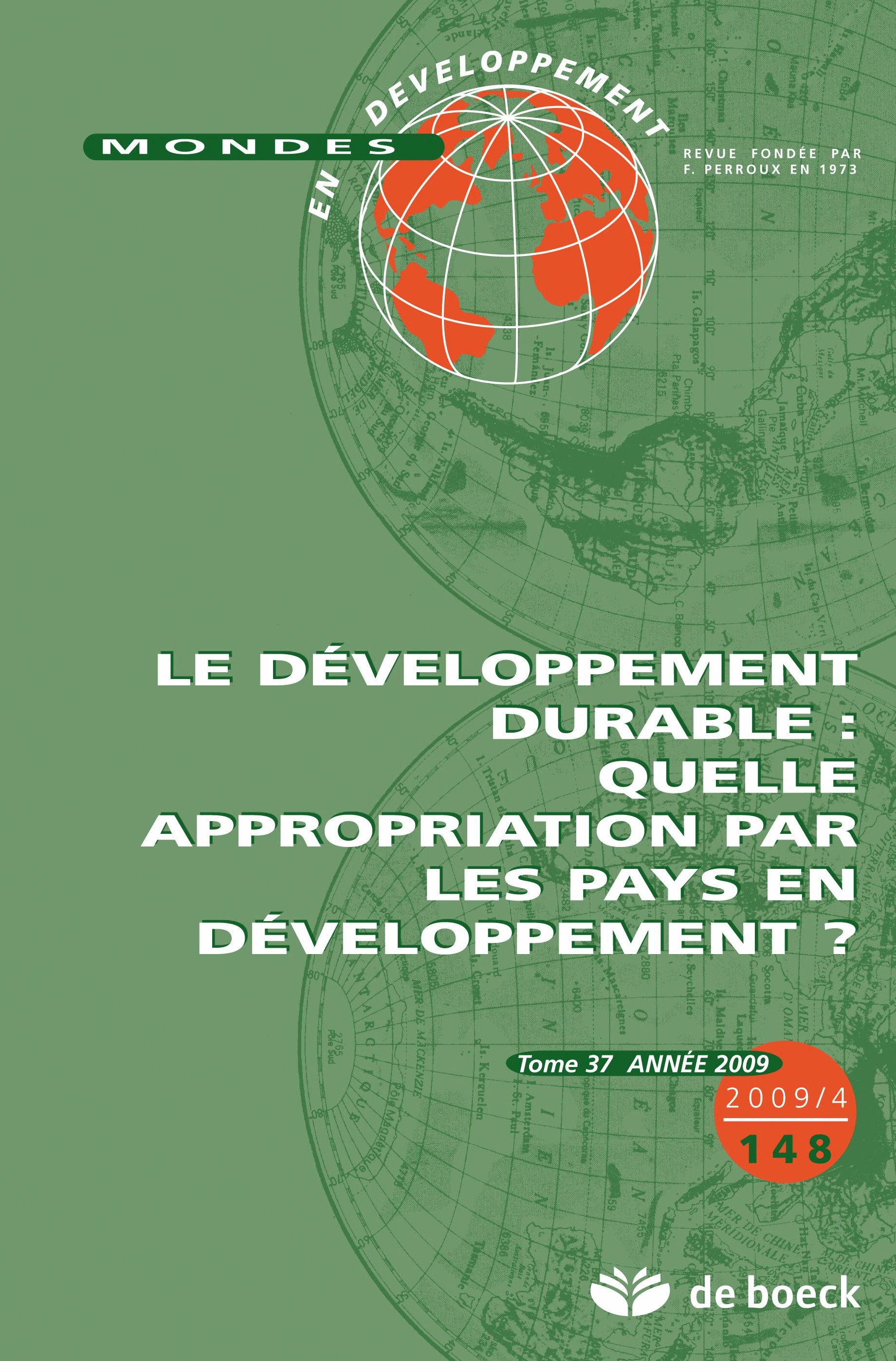 MONDES EN DEVELOPPEMENT 2009/4 N.148 DEVELOPPEMENT DURABLE
