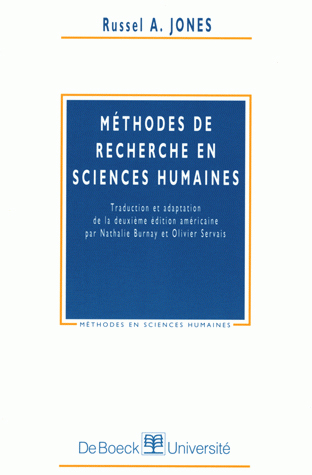Méthodes de recherche en sciences humaines