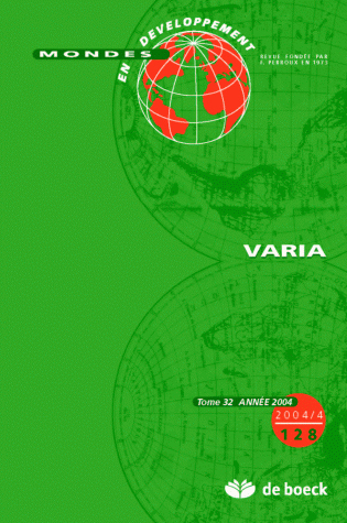 MONDES EN DEVELOPPEMENT 2004/4 N.128