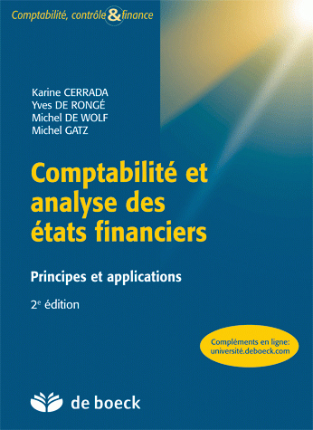 COMPTABILITE ET ANALYSE DES ETATS FINANCIERS