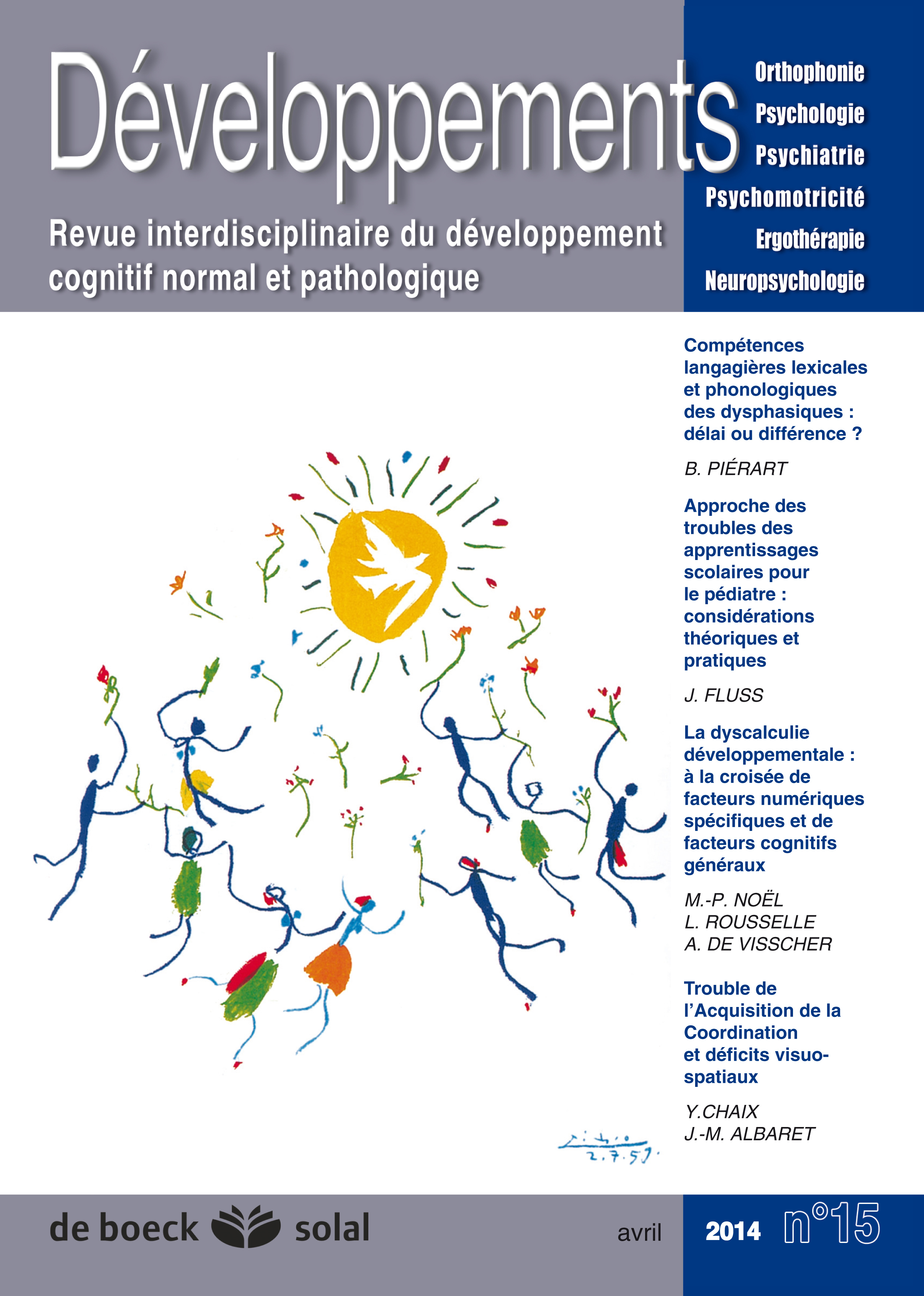 DEVELOPPEMENTS AVRIL 2014 N.15