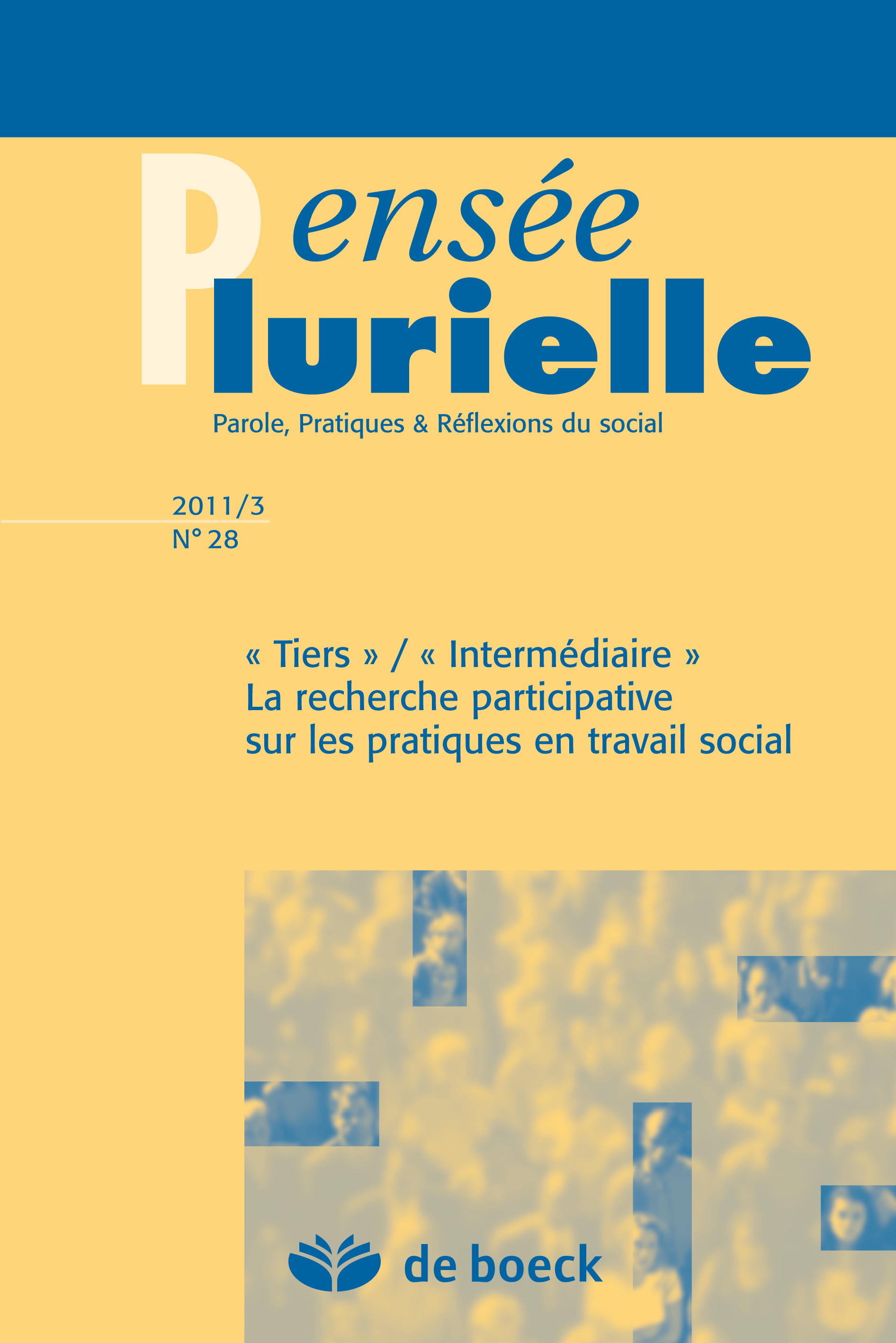 PENSEE PLURIELLE 2011/3 N.28