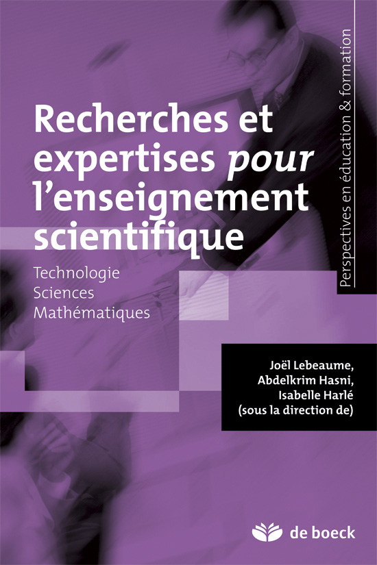 Recherches et expertises pour l'enseignement scientifique