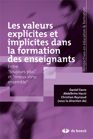 Les valeurs explicites et implicites dans la formation des enseignants