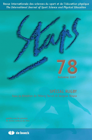 STAPS 2007/4 N.78 SPECIAL RUGBY