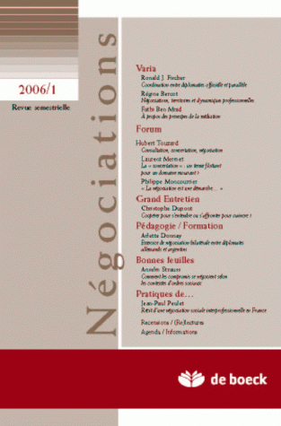 NEGOCIATIONS 2006/1