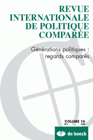 REVUE INTERNATIONALE DE POLITIQUE COMPAREE 2009/2 VOLUME 16