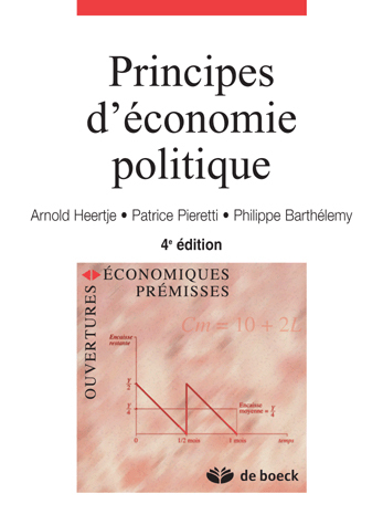 PRINCIPES D'ECONOMIE POLITIQUE