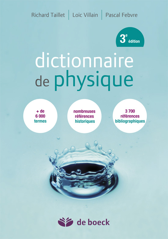 Dictionnaire de physique