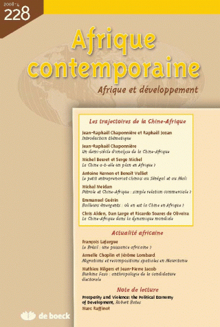 AFRIQUE CONTEMPORAINE 2008/4 N.228