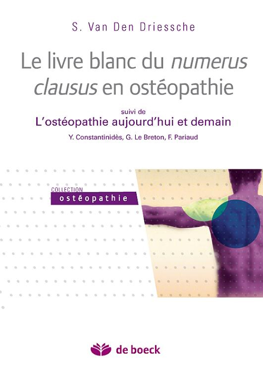 Livre blanc du numérus clausus en ostéopathie