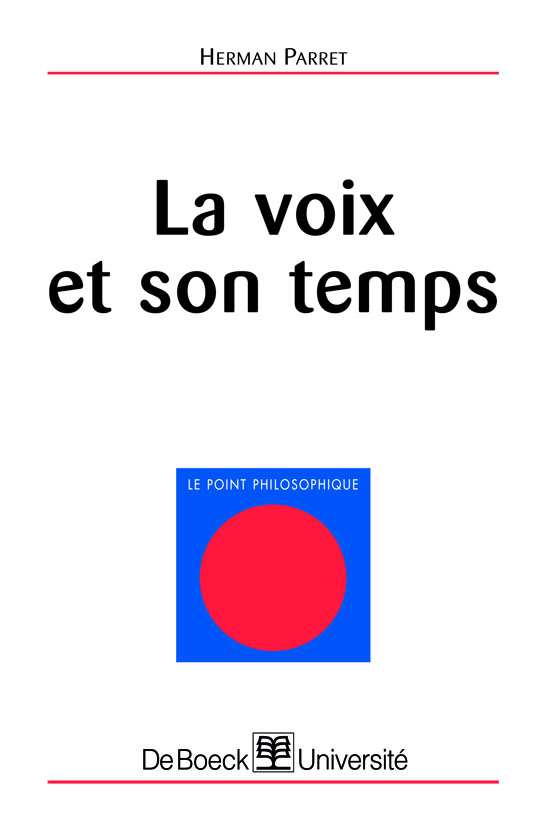 La voix et son temps