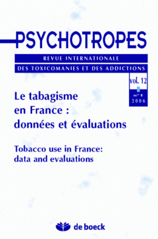 PSYCHOTROPES 2006/1 VOLUME 12 LE TABAGISME EN FRANCE