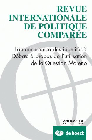 REVUE INTERNATIONALE DE POLITIQUE COMPAREE 2007/4