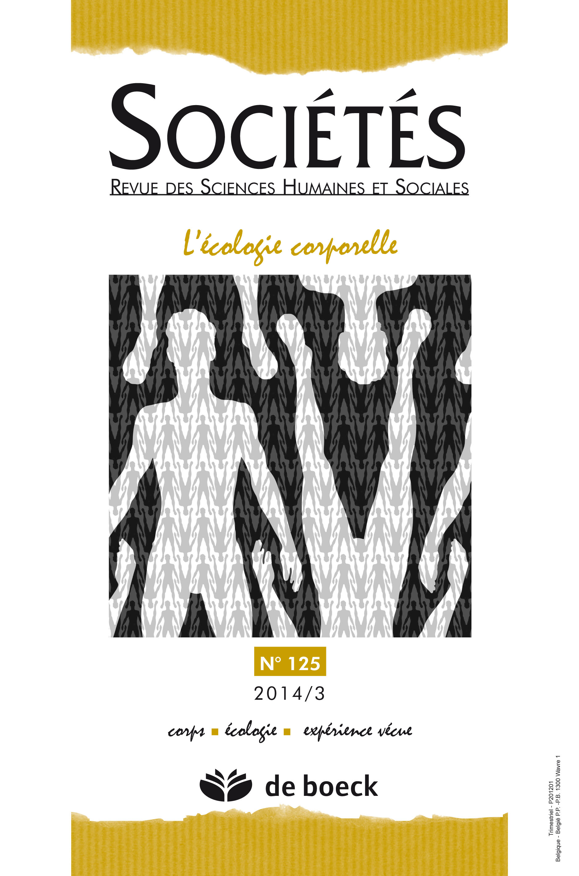 SOCIETES 2014/3 N.125 L'ECOLOGIE CORPORELLE
