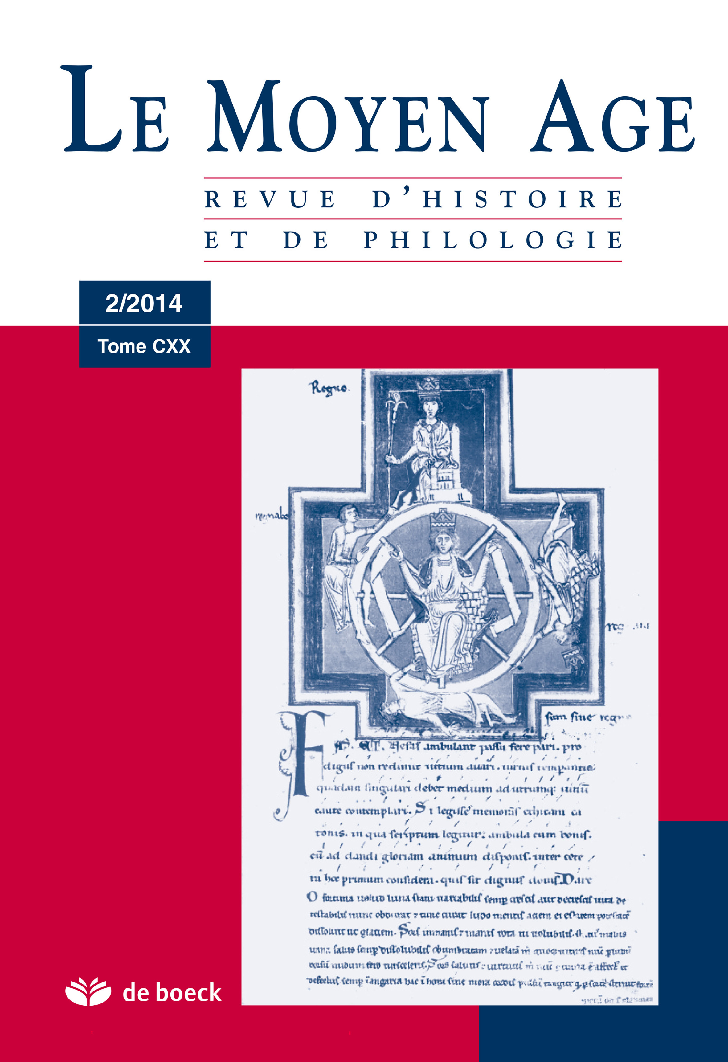 RMA_202 / REVUE DU MOYEN-AGE 2014/2 TOME CXX
