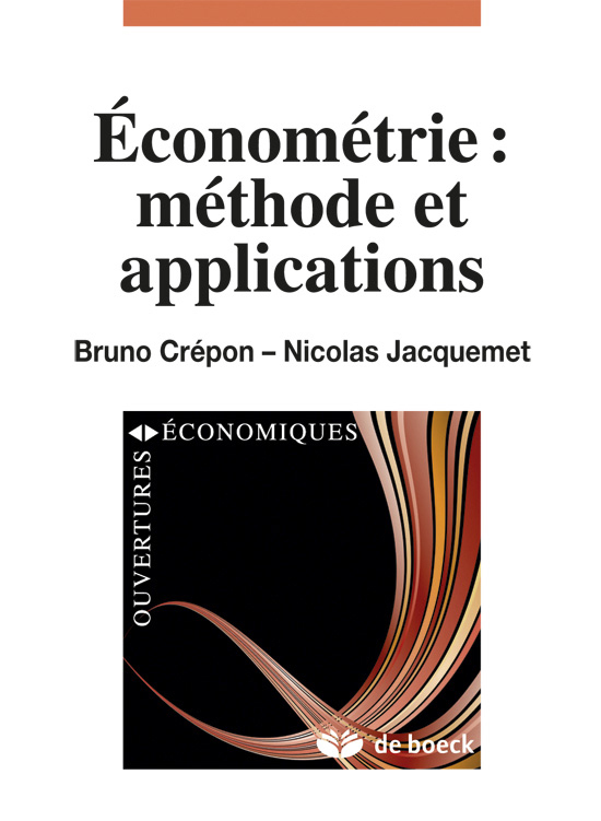 Econométrie : méthode et applications