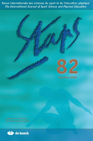 STAPS 2008/4 N.82 SPORT ET TRAVAIL NUMERO SPECIAL