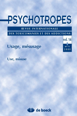 PSYCHOTROPES 2008/1 VOL.14 USAGE MESUSAGE