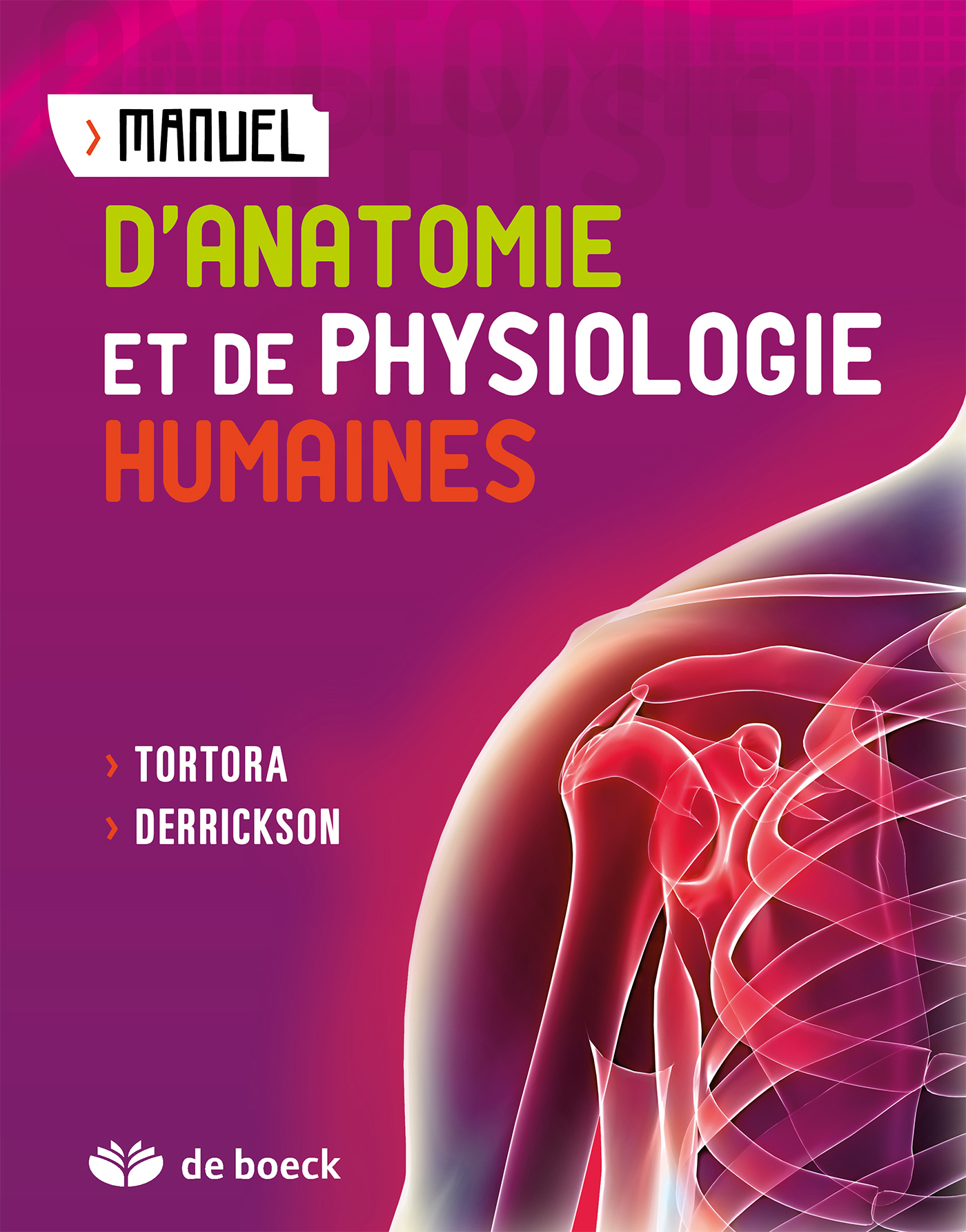 Manuel d'anatomie et de physiologie humaines