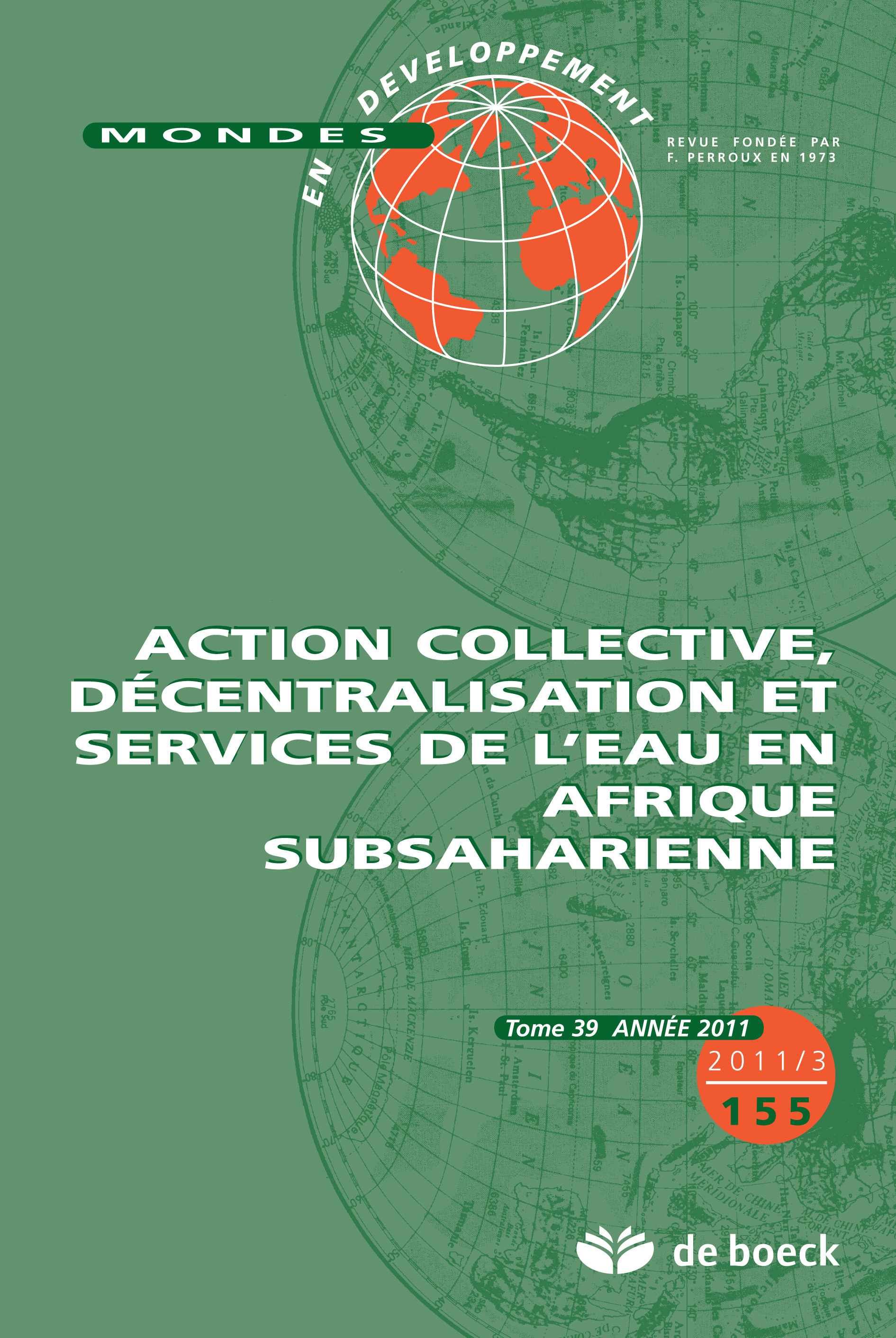 MONDES EN DEVELOPPEMENT 2011/3 N.155 ACTION COLLECTIVE DECENTRALISATION