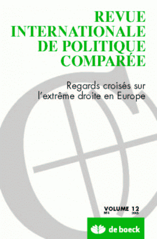 REVUE INTERNATIONALE DE POLITIQUE COMPAREE 2005/4