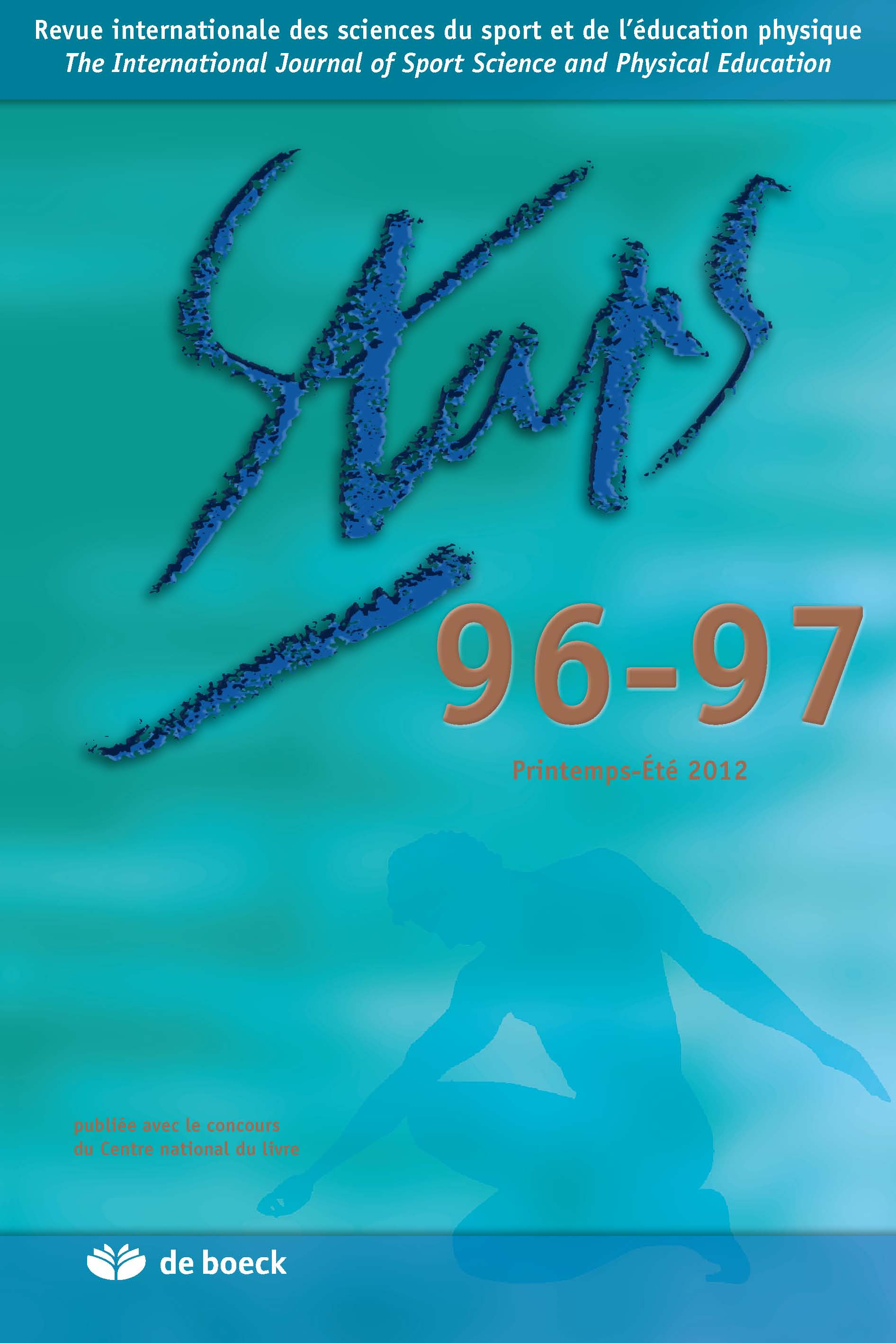 STAPS 2012/2-3 N.96-97 PRINTEMPS-ETE 2012