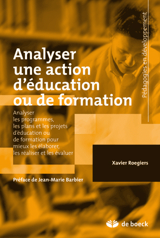 Analyser une action d'éducation ou de formation
