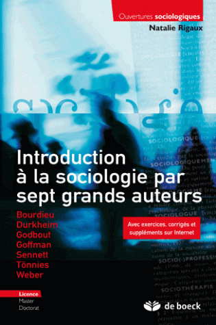 Introduction à la sociologie par sept grands auteurs 