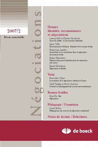 NEGOCIATIONS 2007/2 N.8
