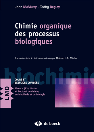 CHIMIE ORGANIQUE DES PROCESSUS BIOLOGIQUES
