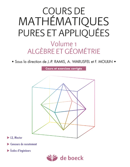 Cours de mathématiques pures et appliquées