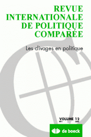 REVUE INTERNATIONALE DE POLITIQUE COMPAREE 2005/1